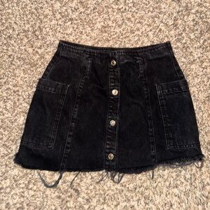 Topshop Denim Skirt